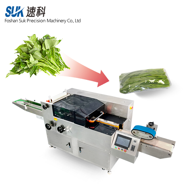 Vegetable Cling Film Packaging Machine