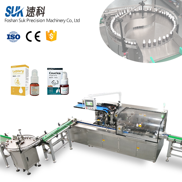 Pharmaceutical Bottle Sorting and Cartoning Machine